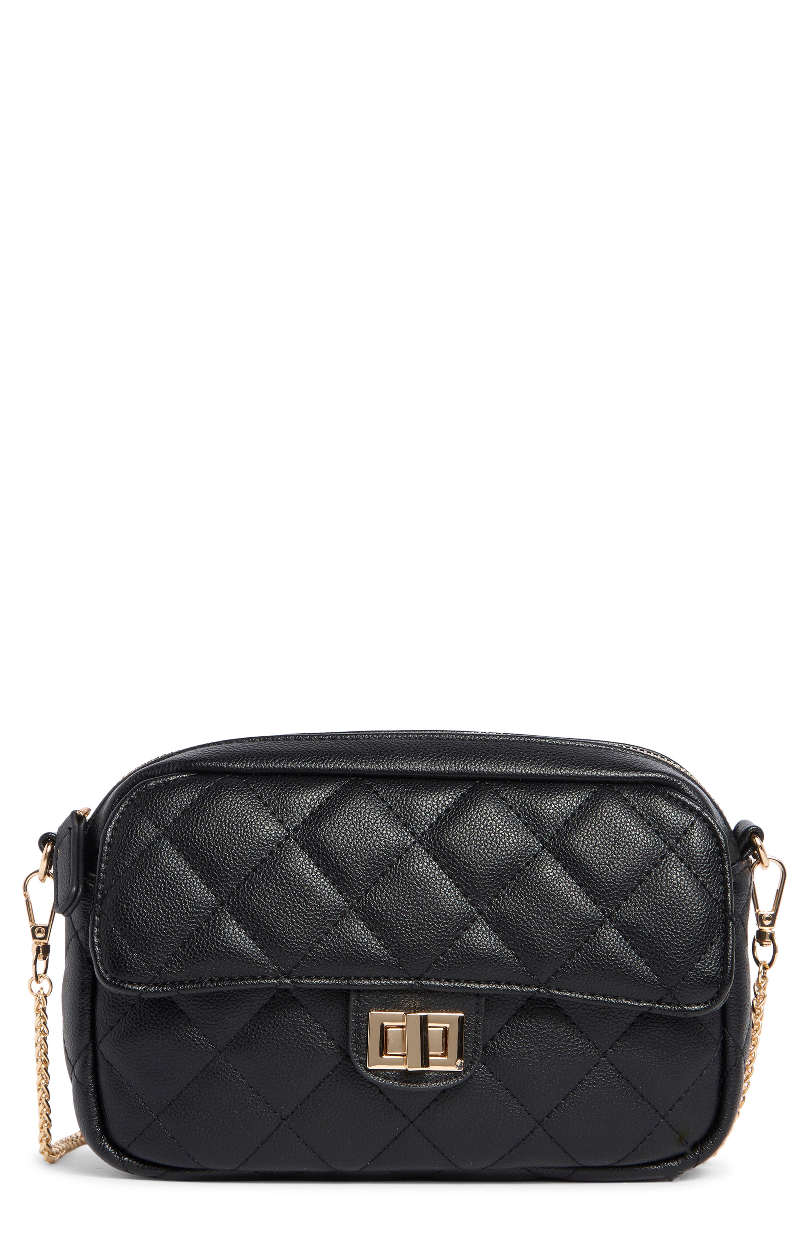 URBAN EXPRESSIONS HANDBAGS Quilted Crossbody Bag