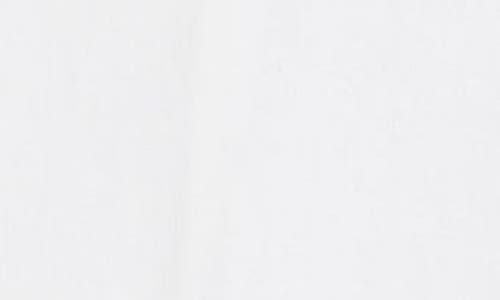 Zanella Lord Solid Knit Cotton Blend Dress Shirt In White