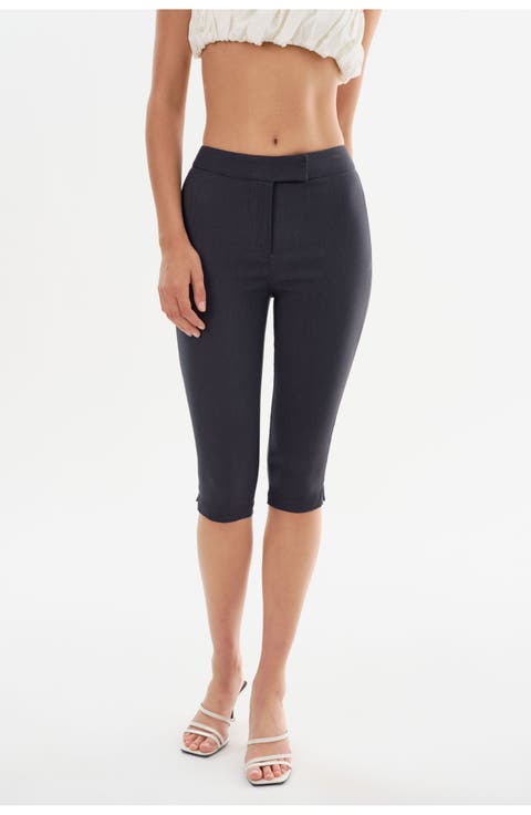 CELINE | Stretch Twill Capri