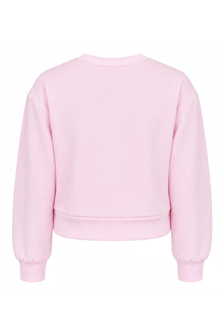 Kids' Sequin Gingerbread Sweatshirt, Alternate, color, PINK