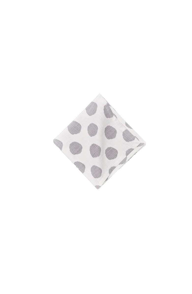 carol & frank Dot Napkin, Main, color, Grey