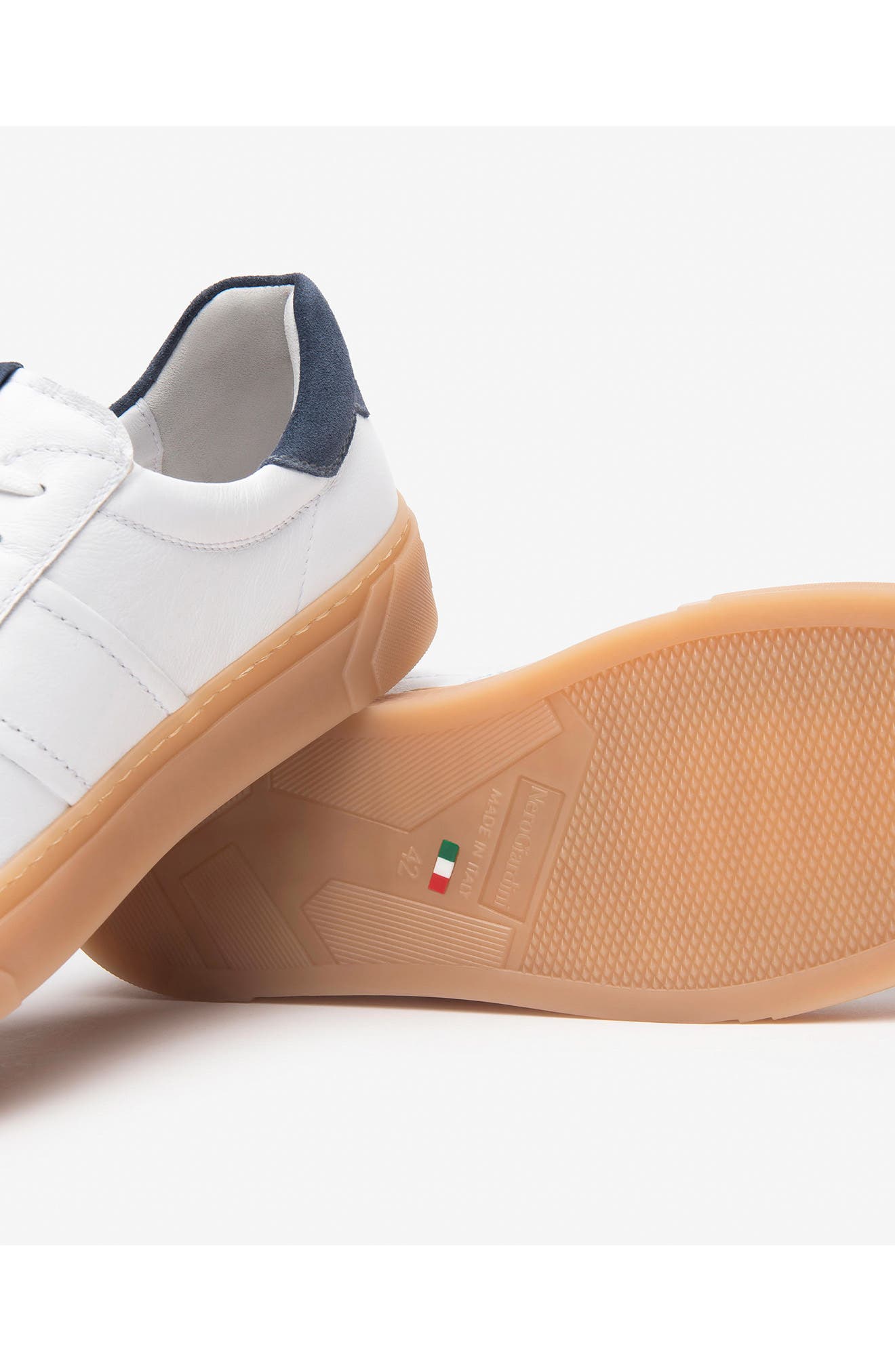 NeroGiardini Low Top Sneaker, Alternate, color, White