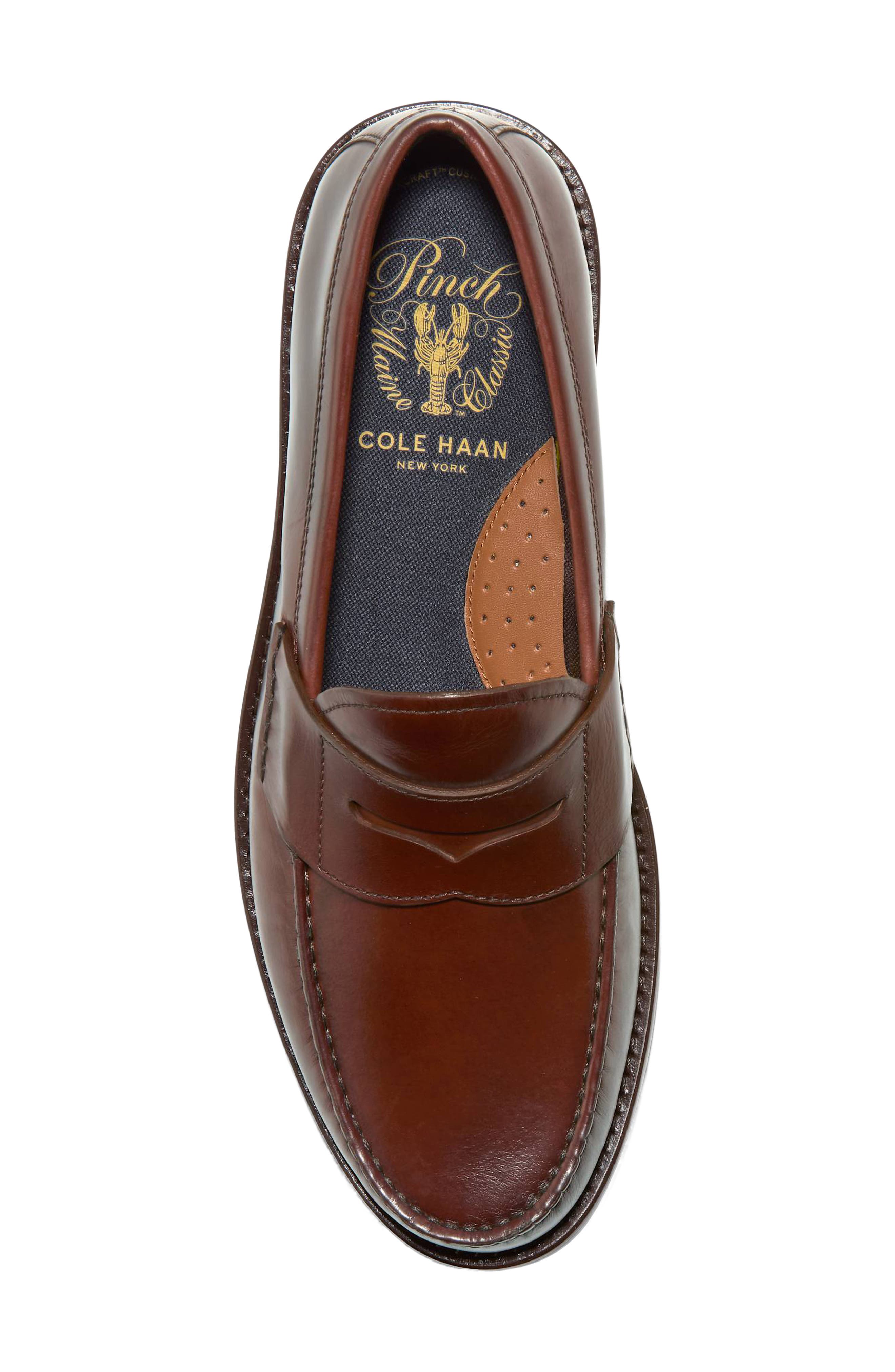 Pinch Penny Flexcraft Loafer, Alternate, color, WOODBURY / DARK BROWN