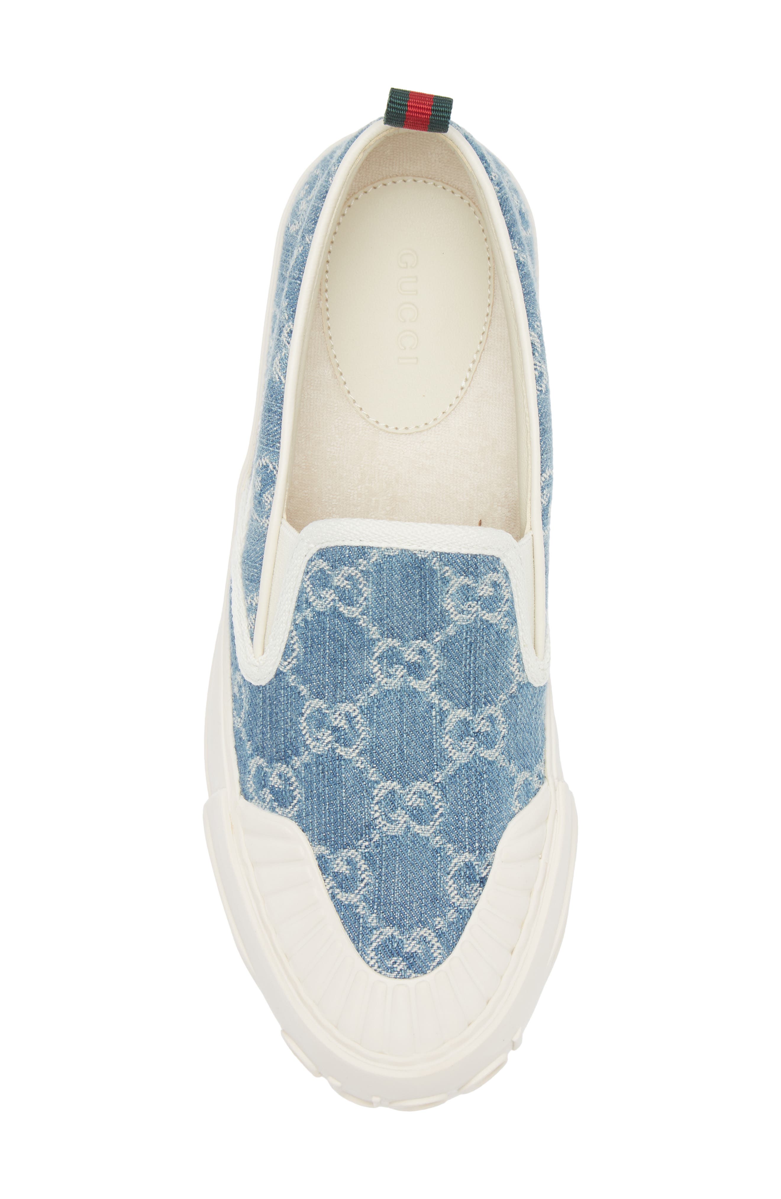 Gucci Julia Platform Slip-On Sneaker, Alternate, color, 