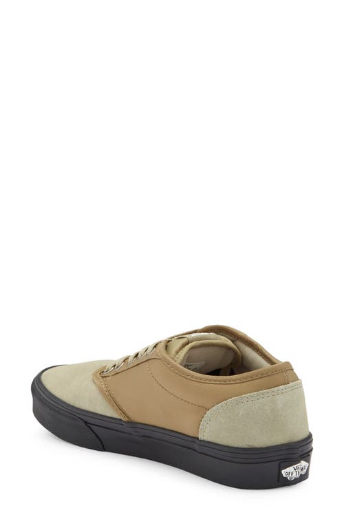 Vans Atwood Sneaker In Suede/nylon Gothic Olive