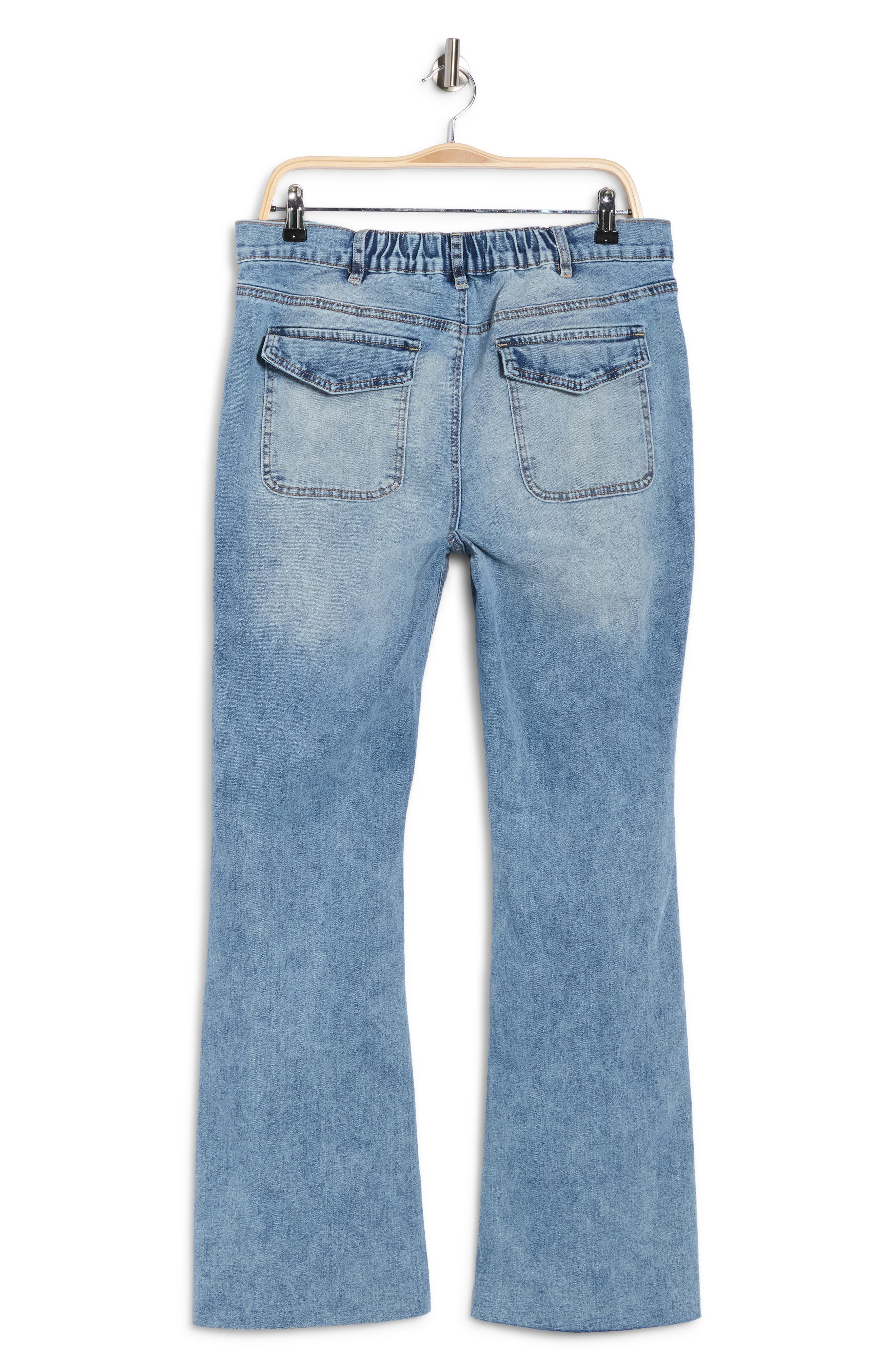Distressed Bootcut Jeans - image 2