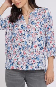 NYDJ Pintuck Top