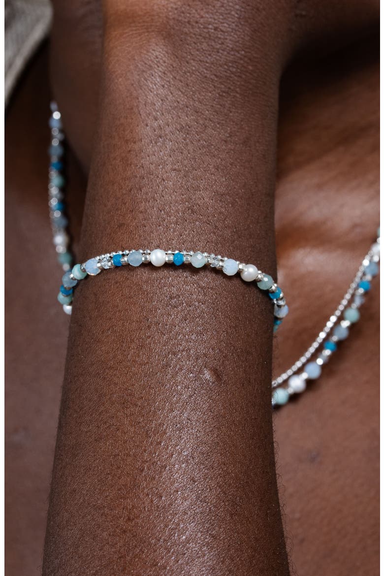 Serenity Orissa Bracelet, Alternate, color, Sterling Silver
