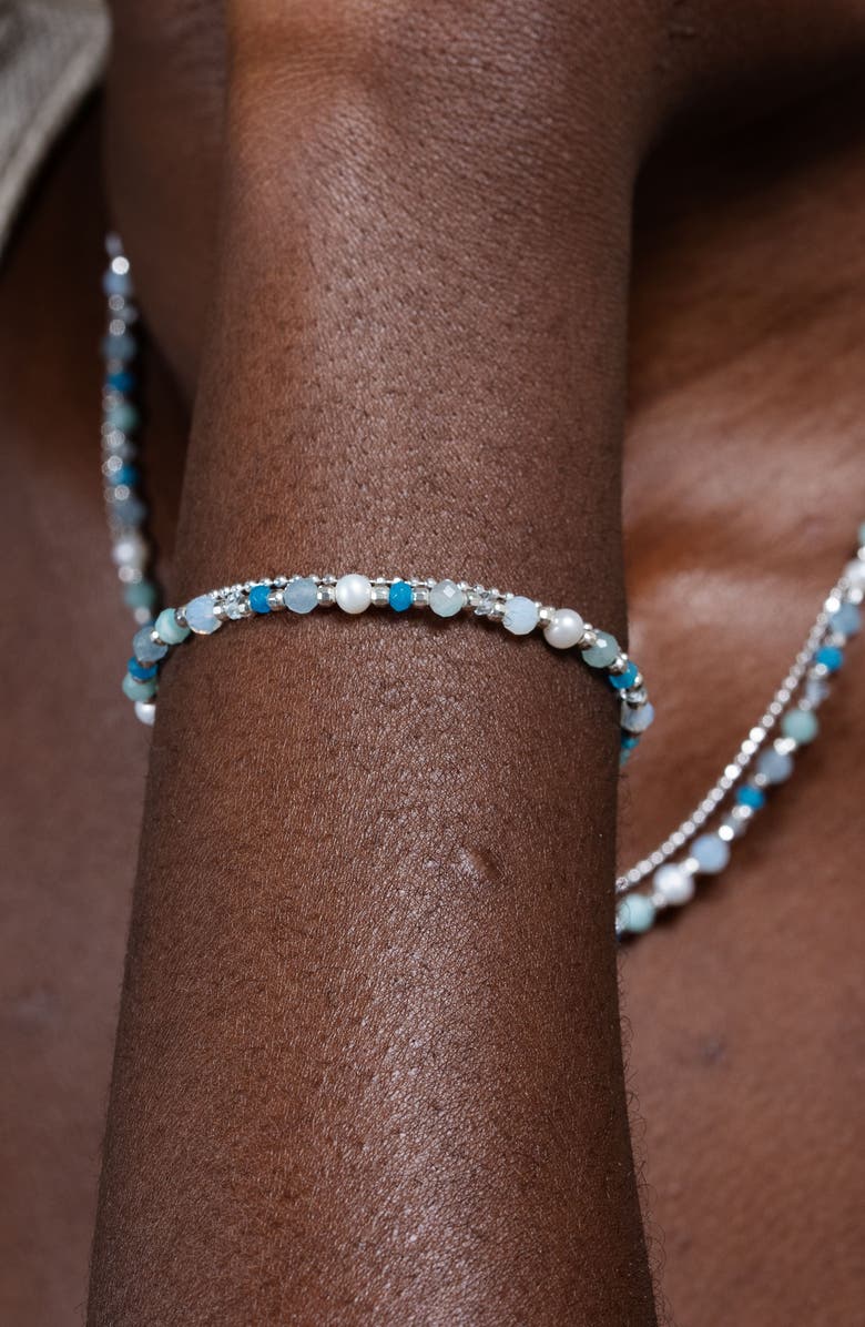 Dower & Hall Serenity Orissa Bracelet, Alternate, color, Sterling Silver