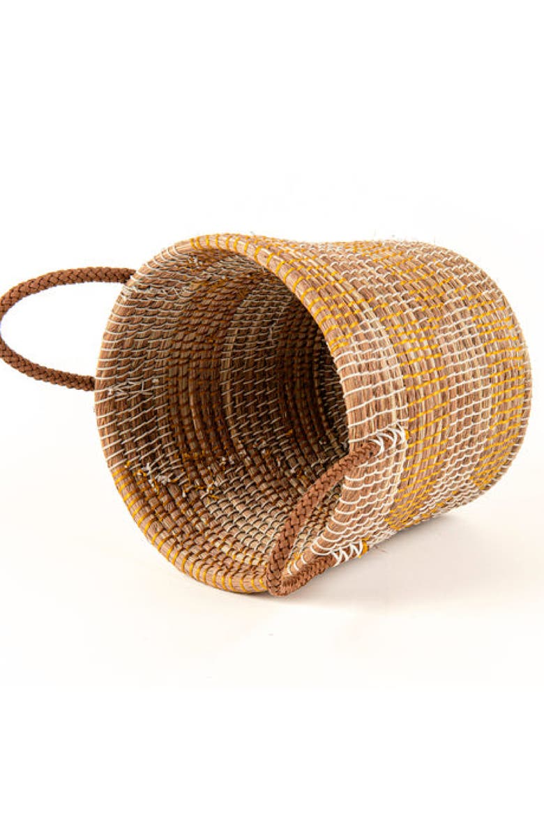Wicker Village Moonj Basket, Alternate, color, Natural