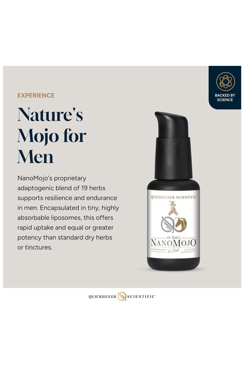 NanoMojo Adaptogenic Epimedium Rhodiola and Ginseng Supplement, Alternate, color, None