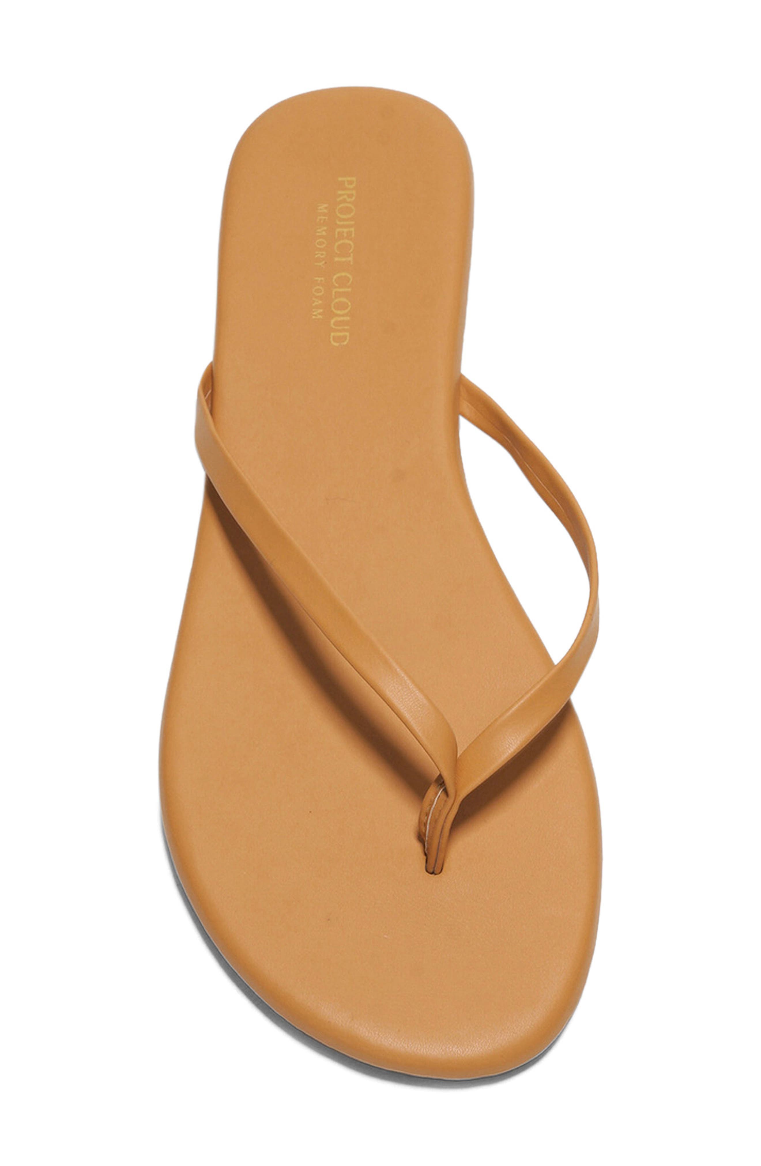 Fountain Flip Flop Sandal, Alternate, color, TAN
