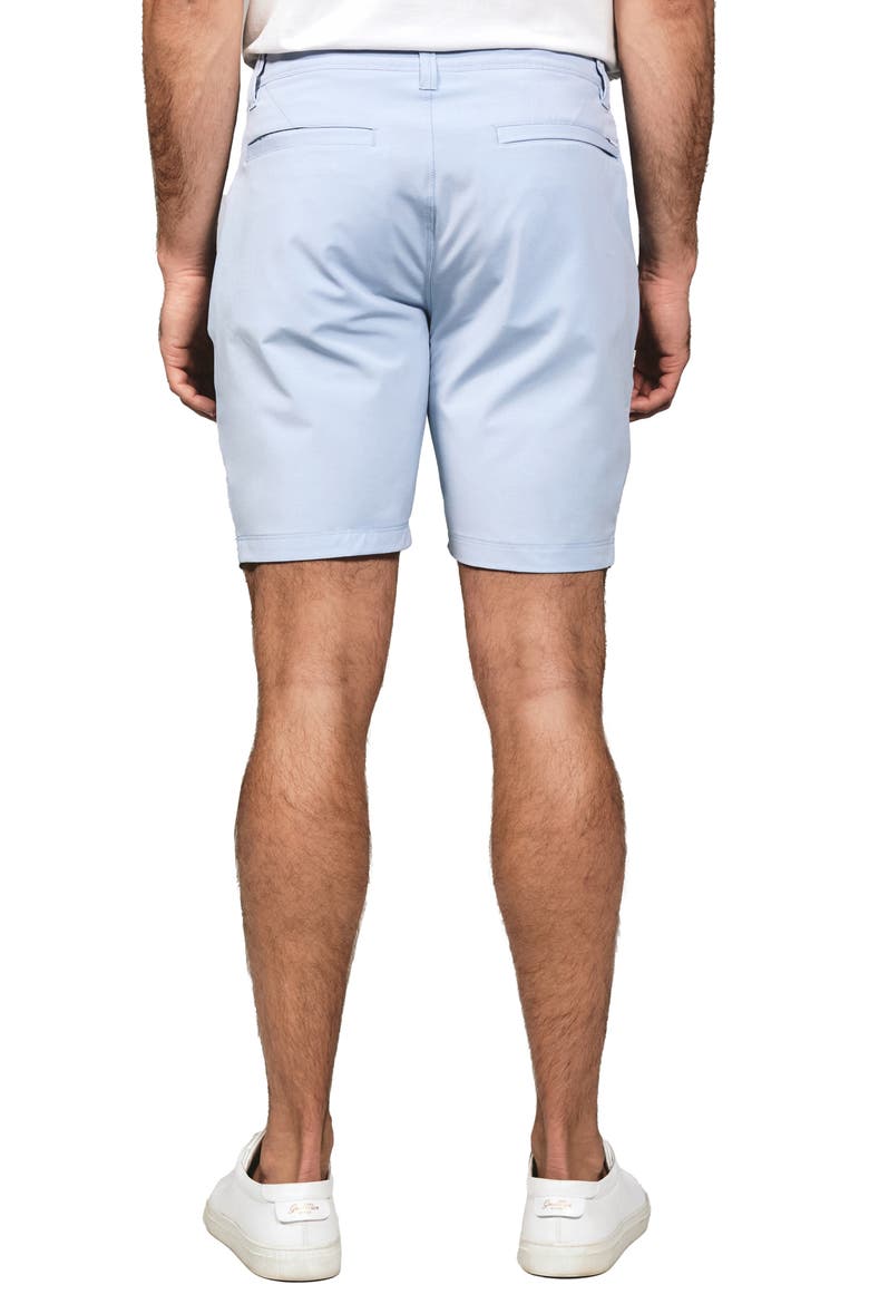 Catalina 8-Inch Flat Front Stretch Shorts, Alternate, color, BLUE
