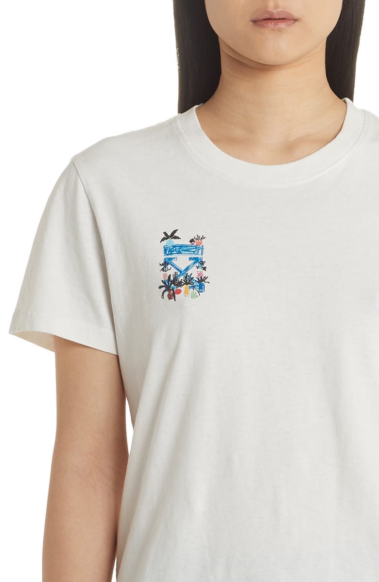 Off-White De Graft Arrows Casual Tee, Alternate, color, 