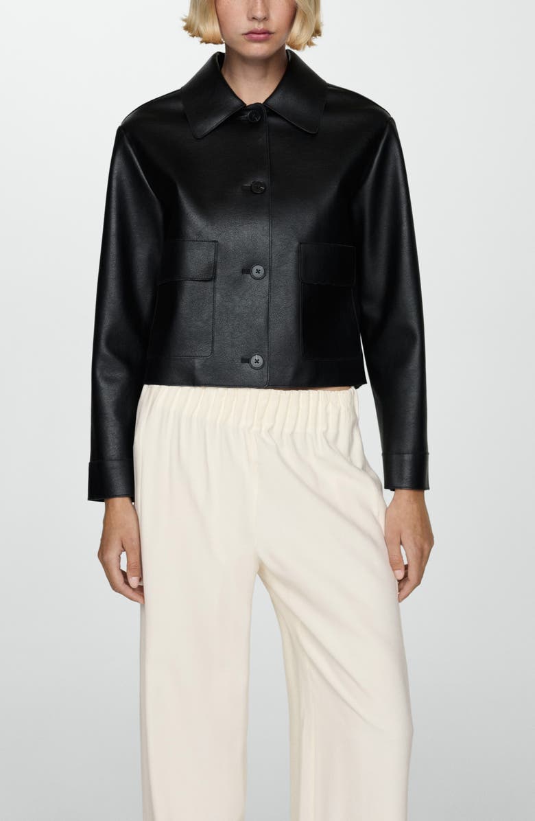 MANGO Pleated Pull-On Wide Leg Pants, Alternate, color,