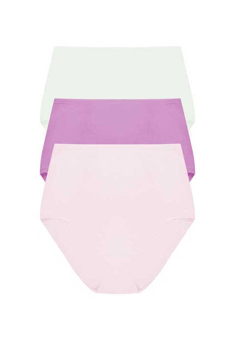 Bliss Bare Cotton High Waist Brief 3-Pack