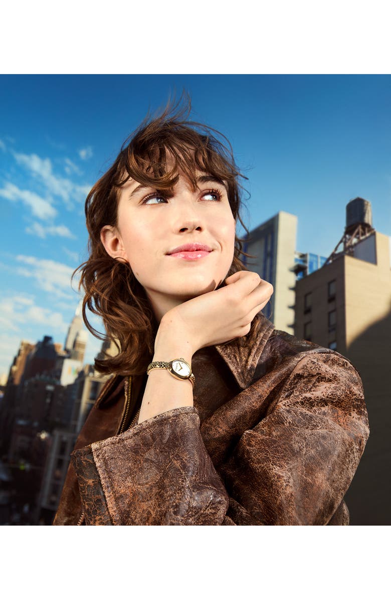 COACH Sammy Bracelet Watch, 22.5mm, Alternate, color, White