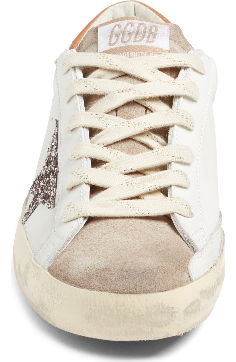 Golden Goose Super Star Sneaker, Alternate, color, White/ Beige/ Cinder/ Brown