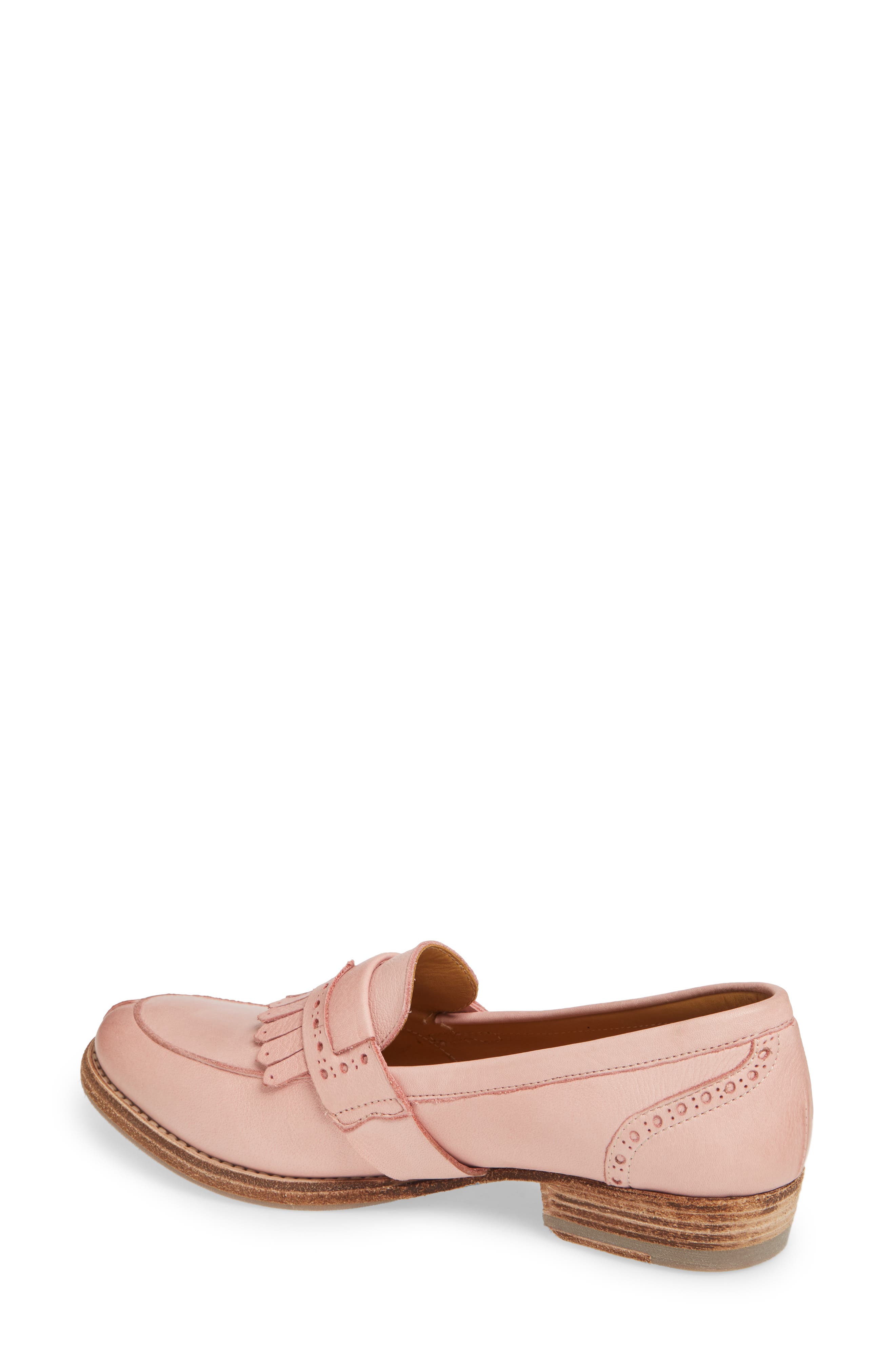 HL57 Loafer, Alternate, color, PINK LEATHER