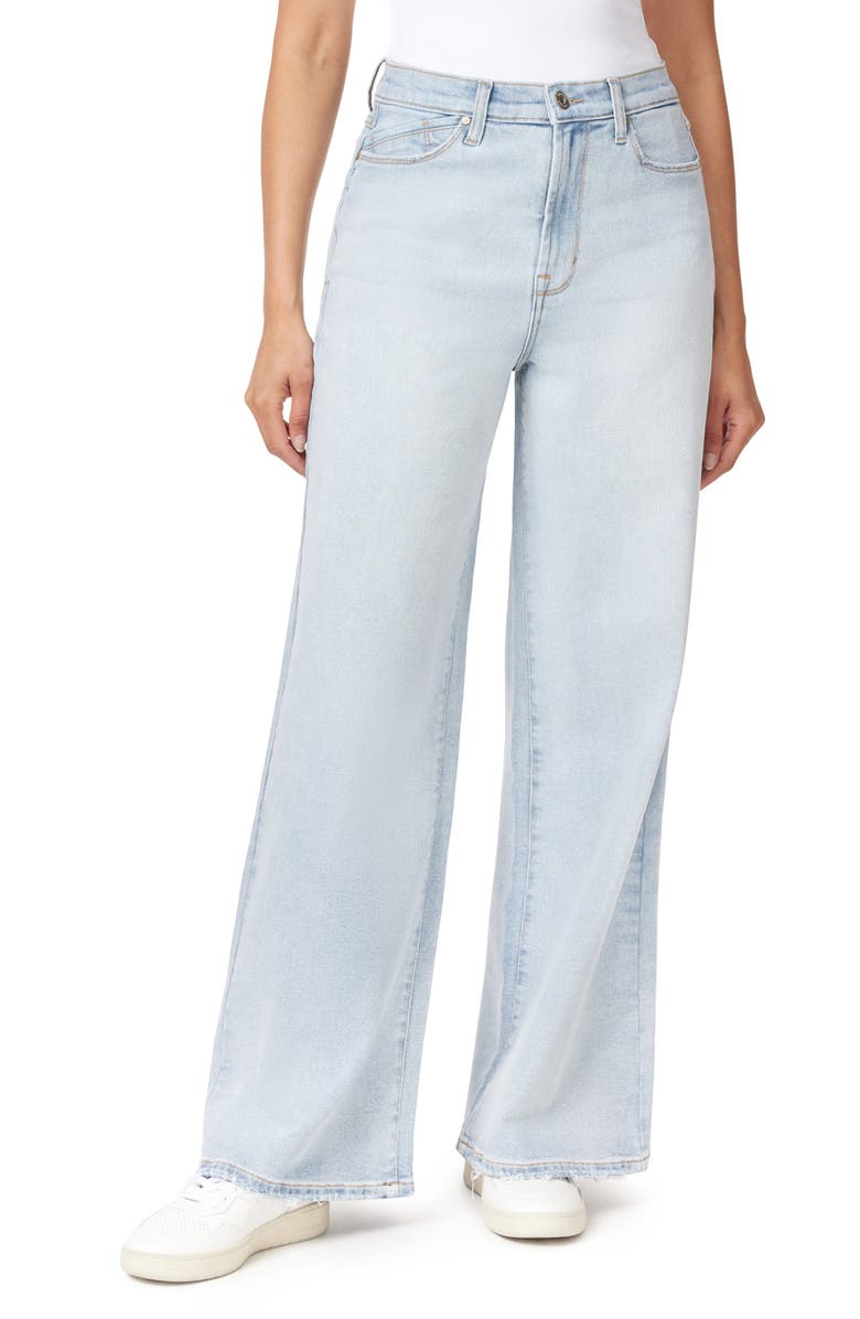 Kensie Elena Extreme Wide Leg Jeans, Main, color,