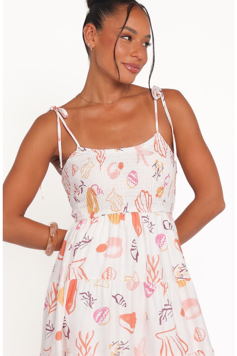 Bairbre Maxi Dress, Alternate, color, PINK BEACH PRINT
