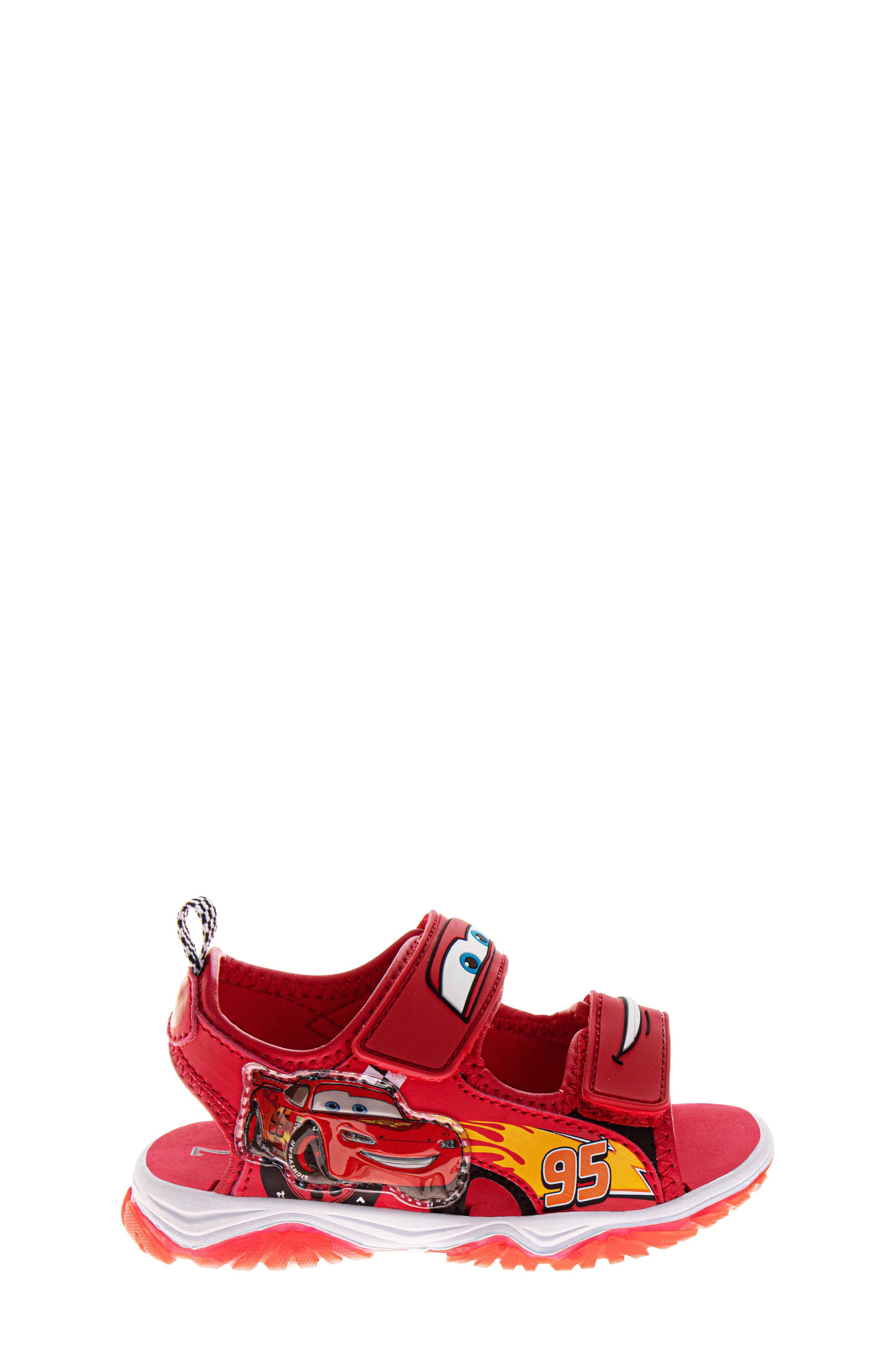 Kids' Disney® Pixar® Cars Sandal, Alternate, color, RED