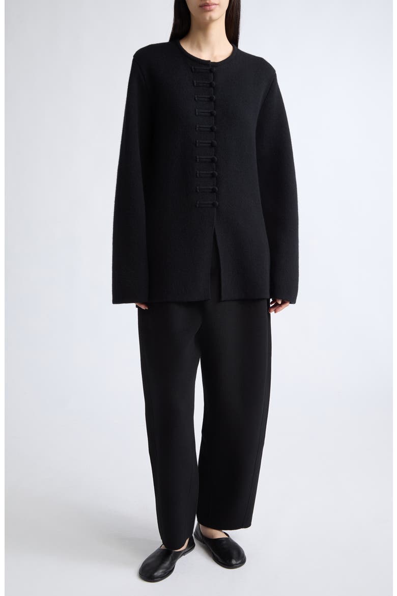 Han Fu Cashmere Cardigan, Main, color, BLACK