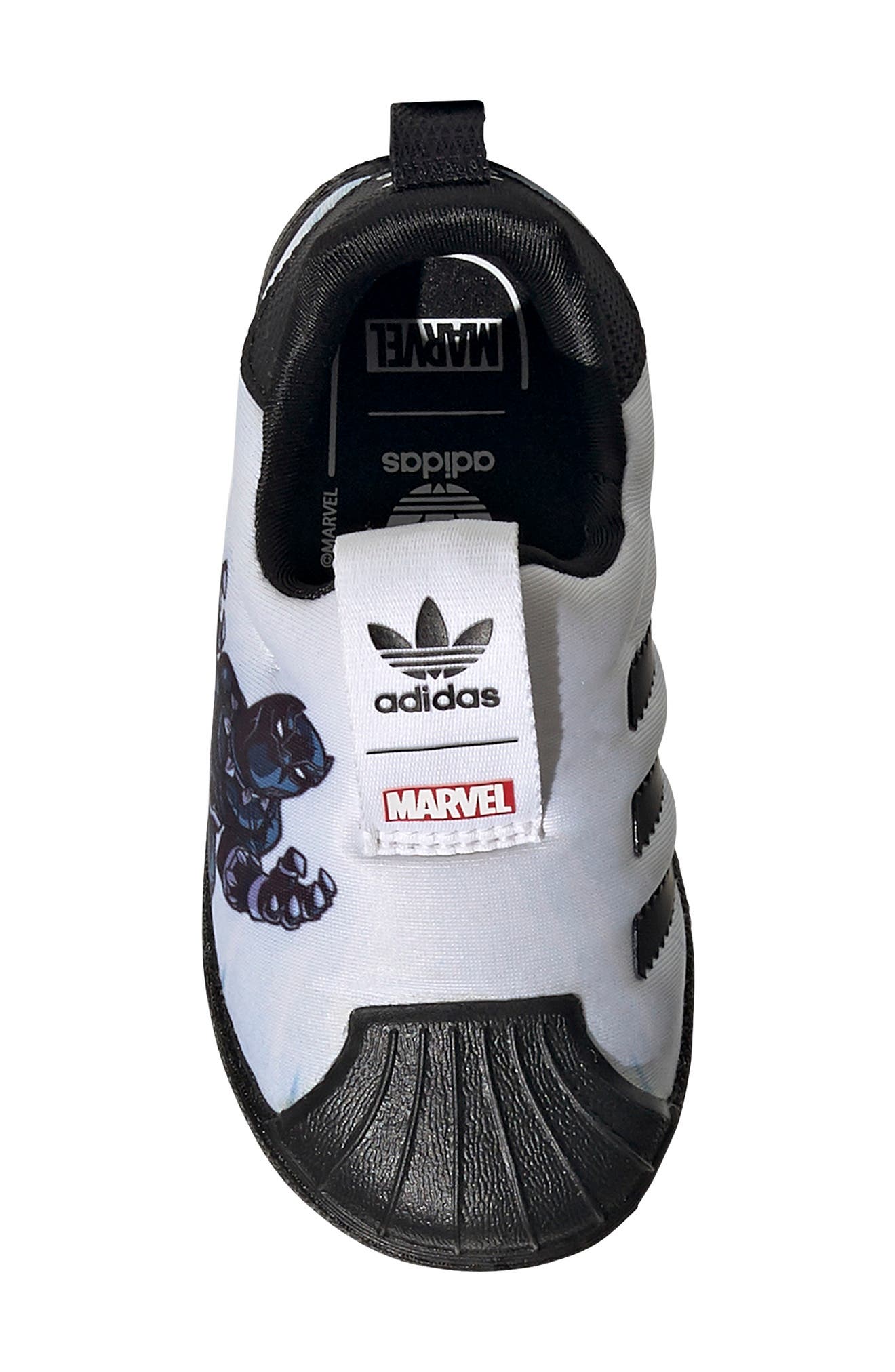 adidas Superstar 360 x Marvel Sneaker, Alternate, color, 
