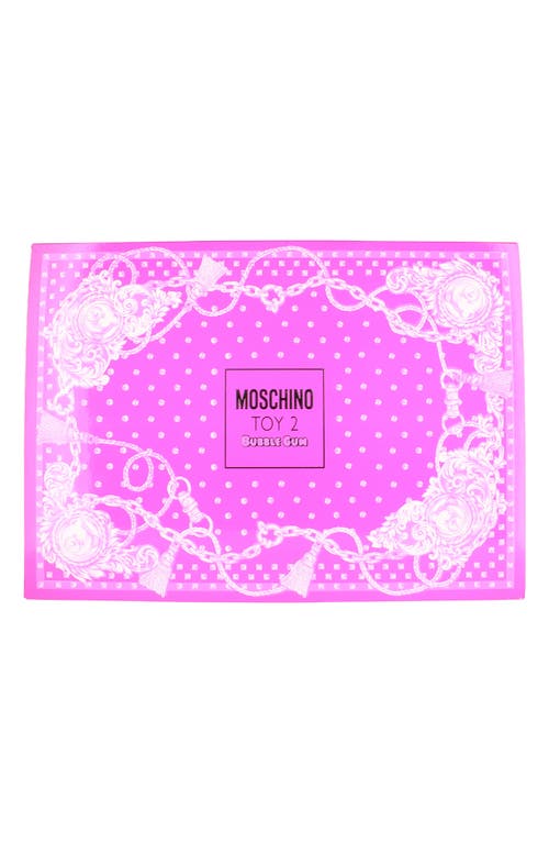 Moschino Toy 2 Bubble Gum Eau De Toilette Set $149 Value In Transparent