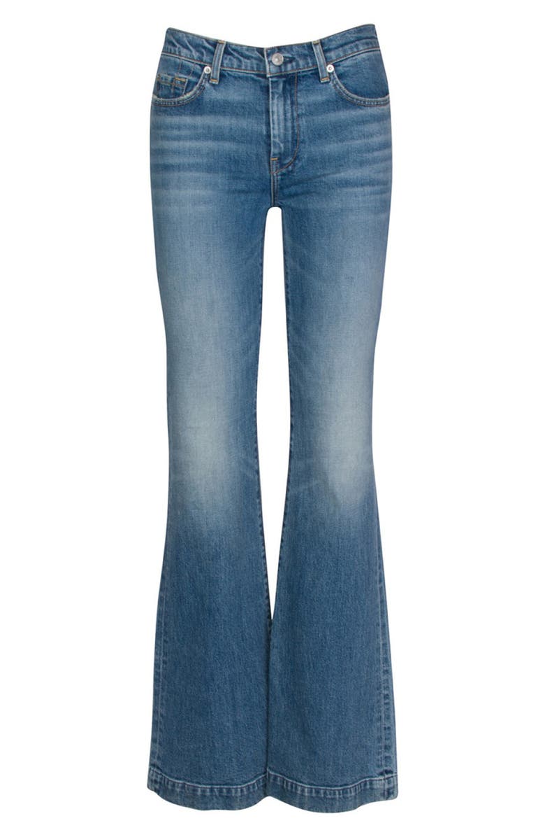 7 For All Mankind <sup>®</sup> Dojo Flare Jeans, Main, color, 