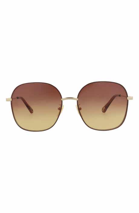 Chloé 59mm Square Sunglasses