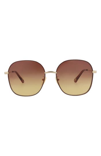 Chloé 59mm Square Sunglasses In Multi