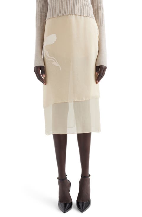 スカート GIVENCHY Woman Skirt Blue BW40Y64ZQ3 457 ジバンシィ スカート 新品同様 / 