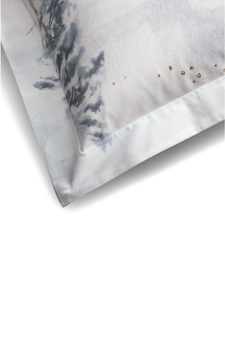 Togas Snowy pillowcase, Alternate, color, White