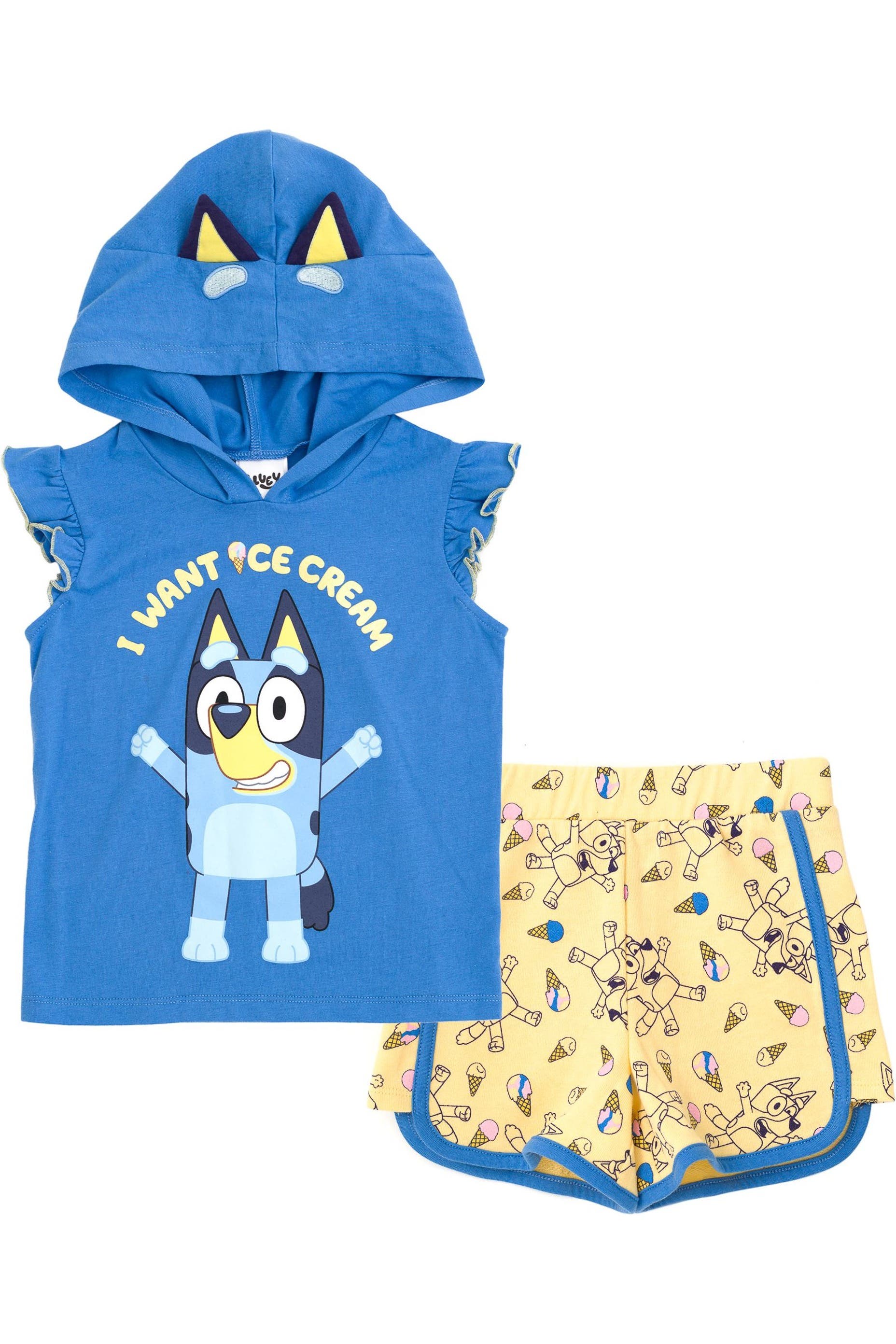 Bluey Blue Yellow