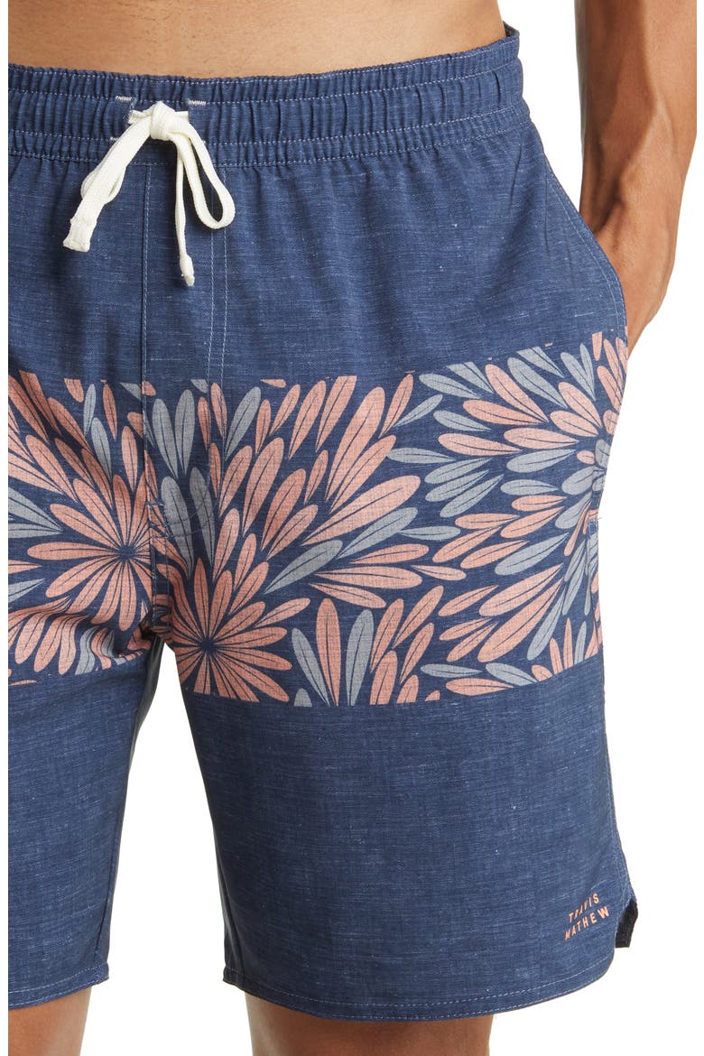 Merion Swim Trunks, Alternate, color, HEATHER DRESS BLUES