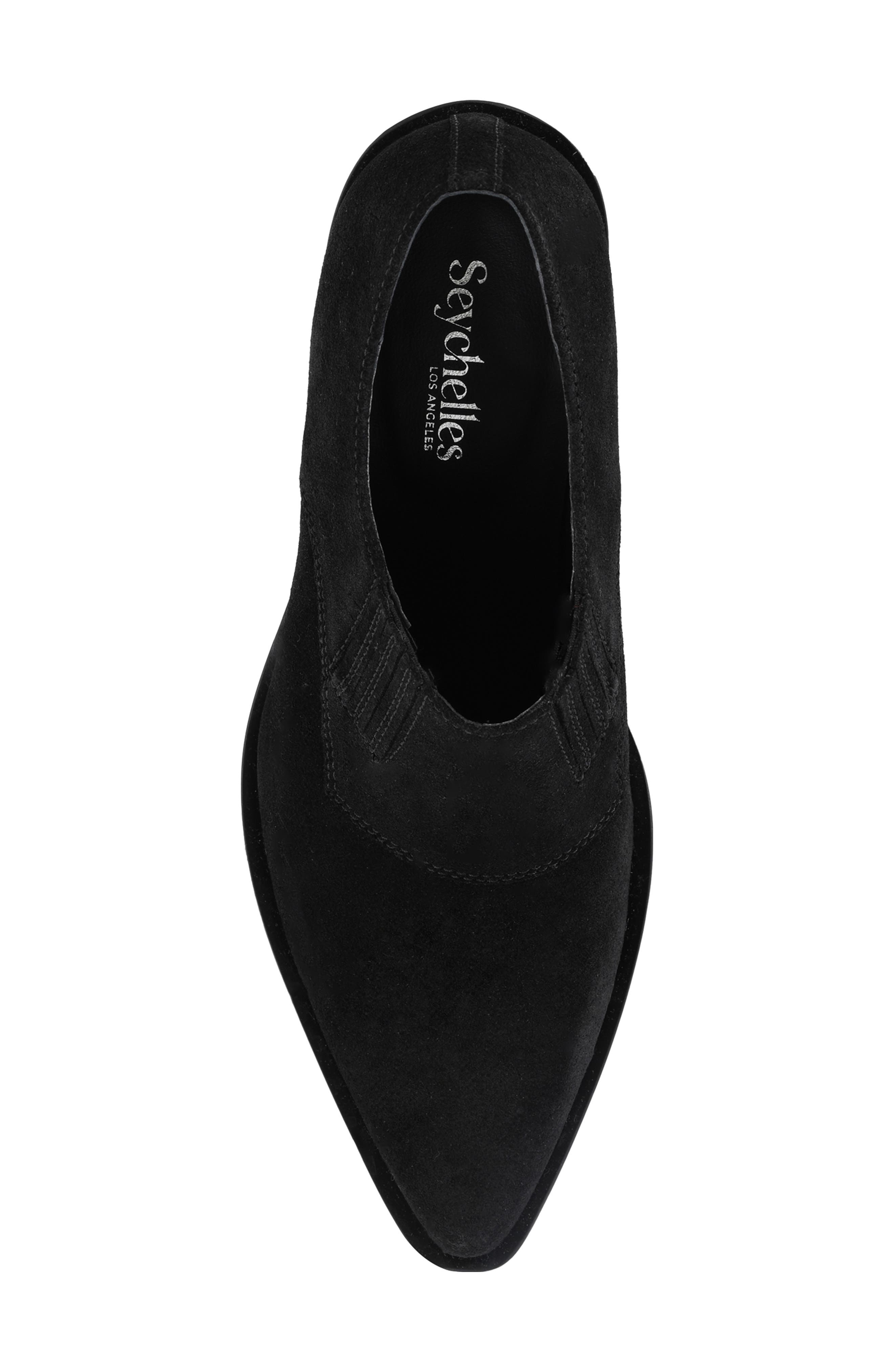 Seychelles Seattle Bootie, Alternate, color, Black Suede