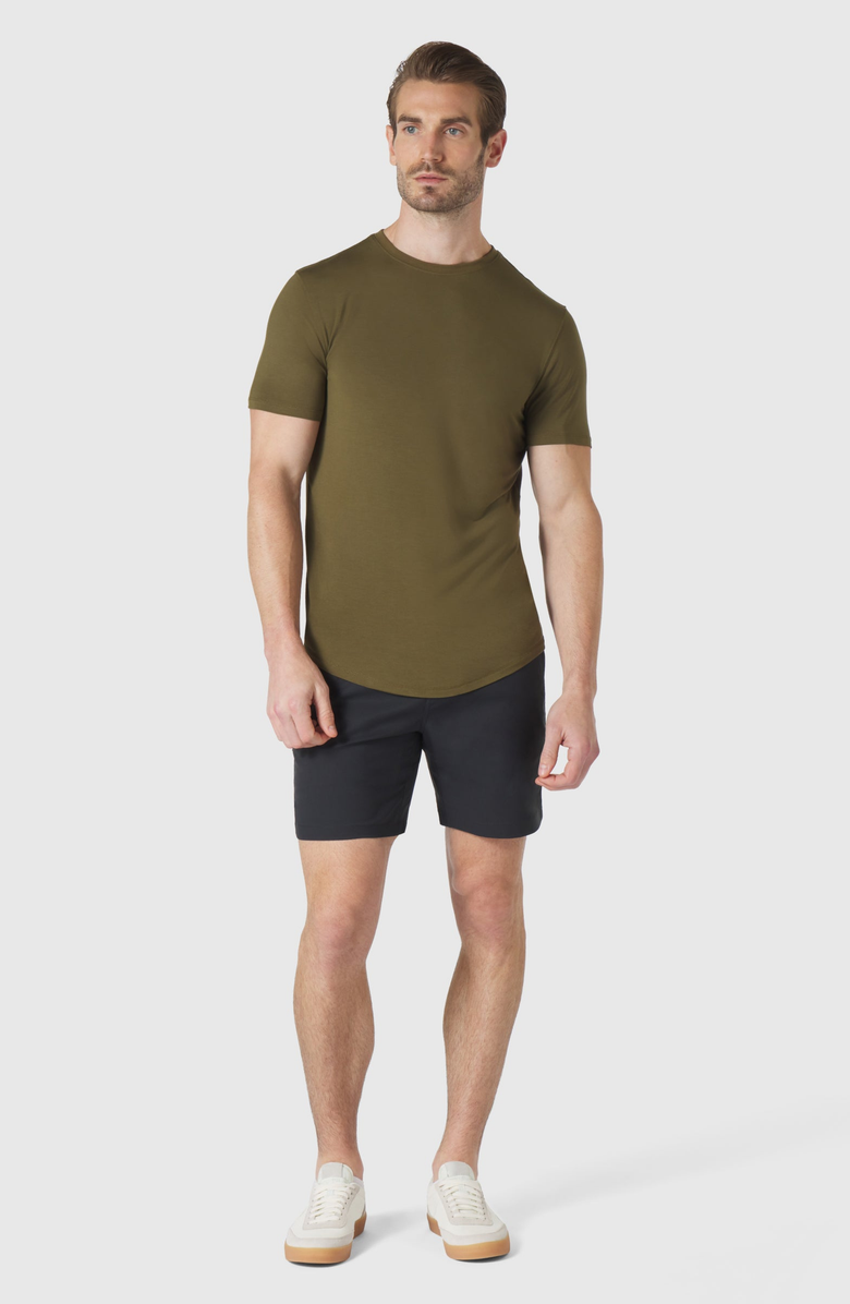 Jack Archer Jetsetter Tech Shorts 7-Inch, Main, color, Space Black