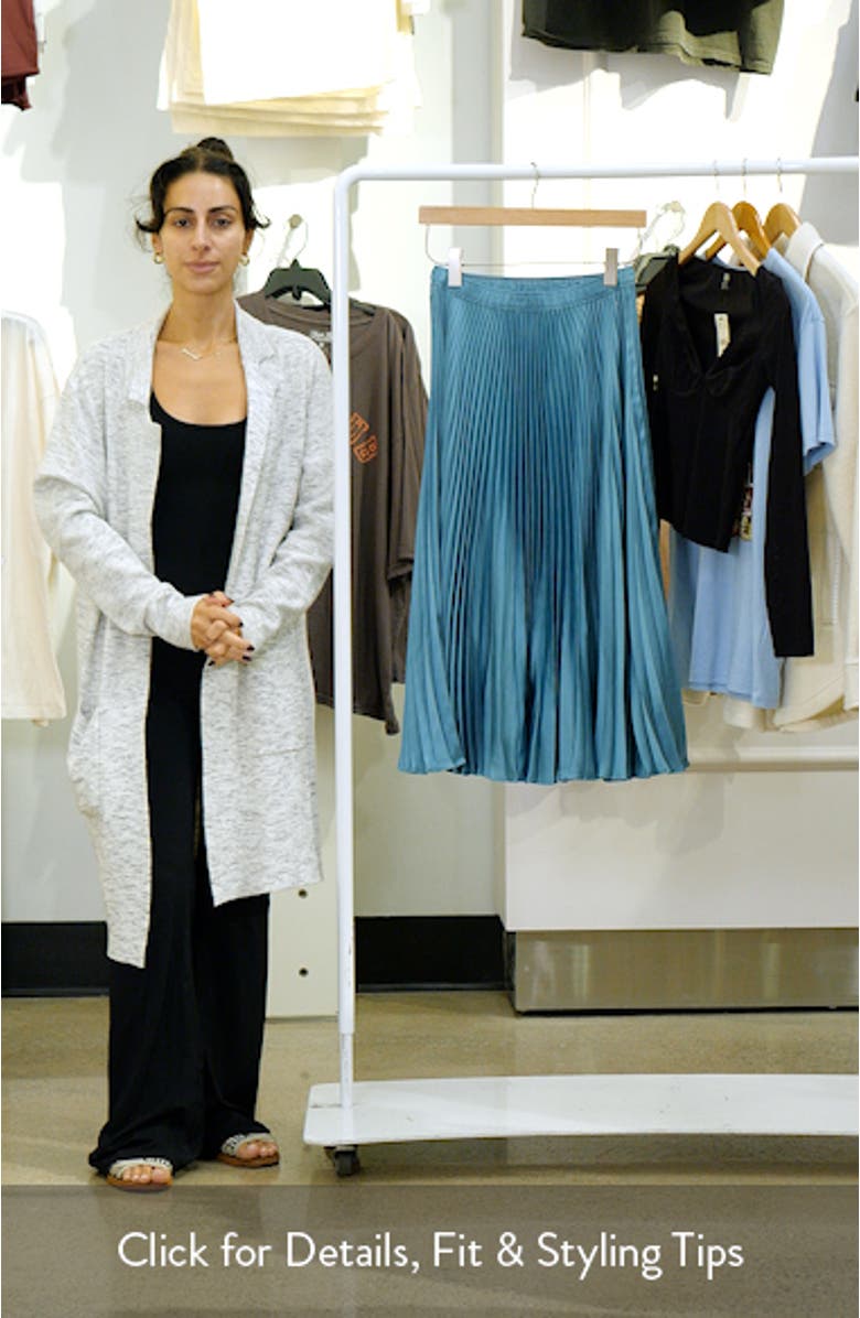 Vlysola Pleated Midi Skirt, sales video thumbnail