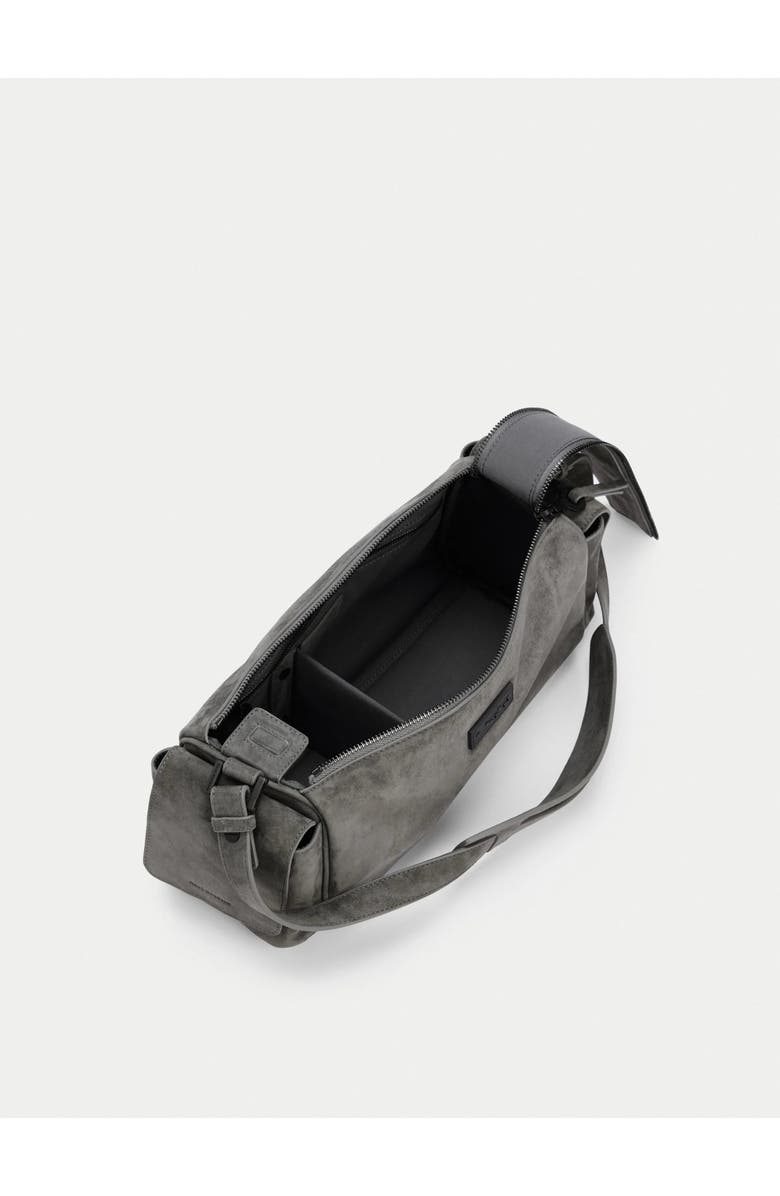 Aest Studios Capture Medium Sling Bag, Alternate, color, Stone Gray Suede