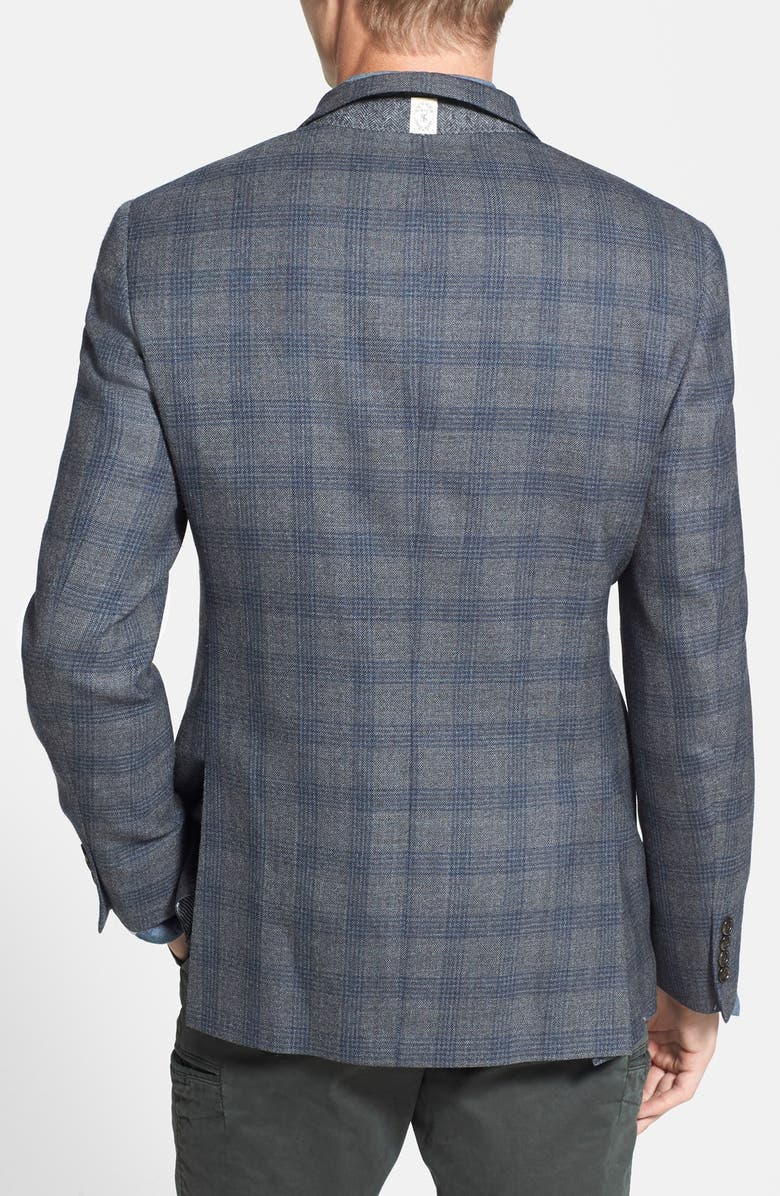 Todd Snyder White Label Trim Fit Plaid Sport Coat, Alternate, color,