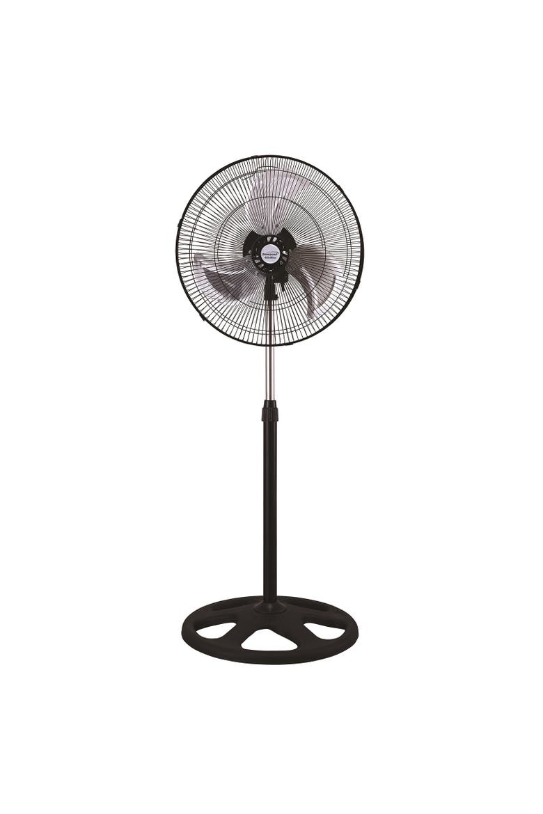 18 Inch 3 Speed Industrial Stand Fan, Main, color, Black