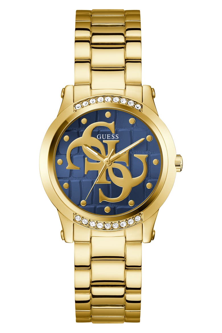 Quattro 'G' Bracelet Watch, 36mm, Main, color, BLUE
