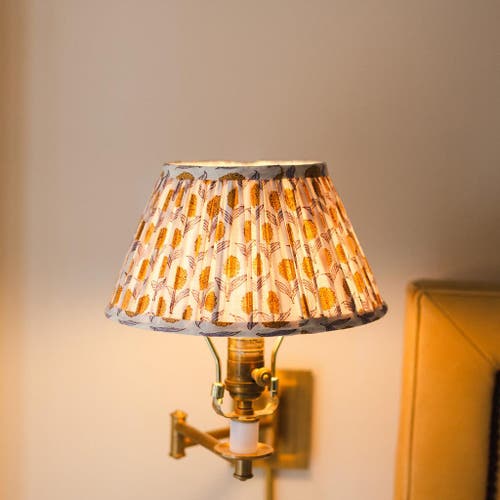 Sophie Williamson Design Pleated Lampshade In White