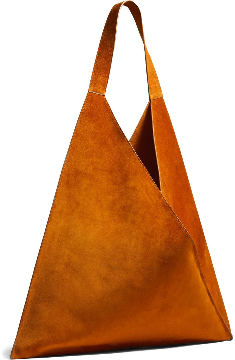 Khaite Sara Suede Tote Bag, Alternate, color,