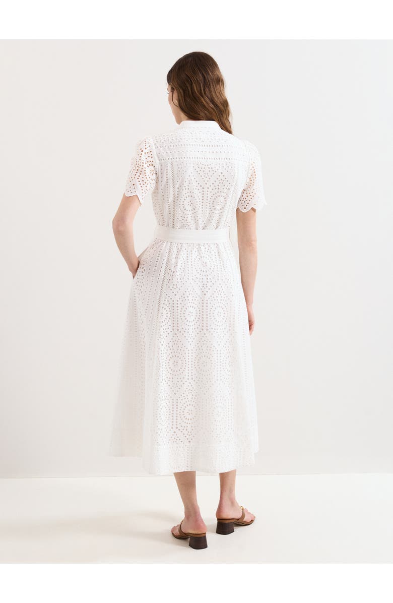 Phase Eight Aletta Midi Dress, Alternate, color, White