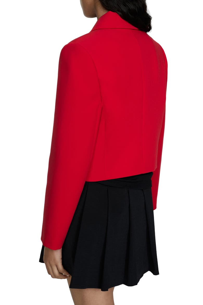 Crop Jacket, Alternate, color, RED