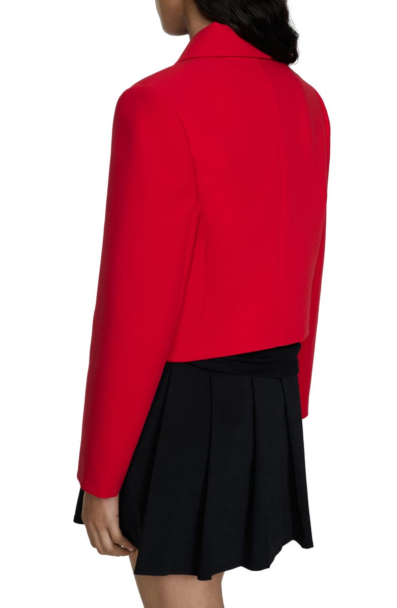 MANGO Crop Jacket, Alternate, color,