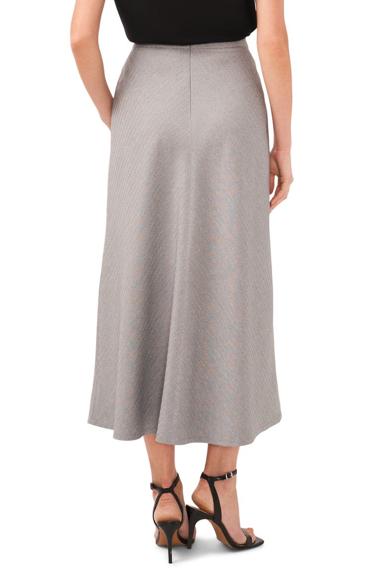 Center Seam Midi Skirt, Alternate, color, LUNAR ROCK GREY