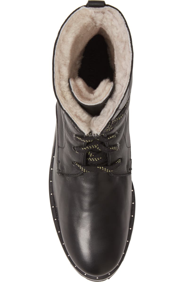 Freda Salvador Genuine Shearling Lined Hiker Boot, Alternate, color,